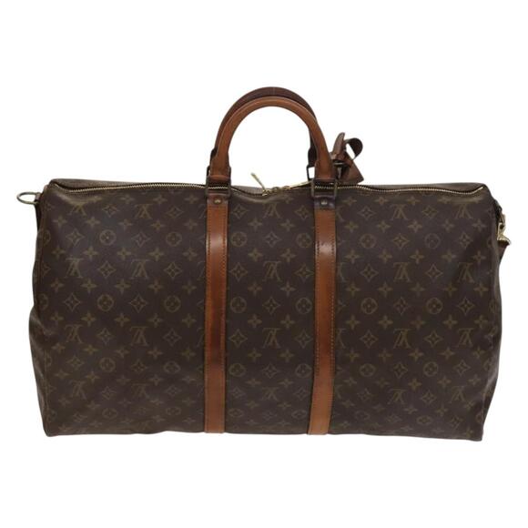 LOUIS VUITTON Monogram Keepall Bandouliere 55 Boston Bag M41414 - Picture 2 of 16